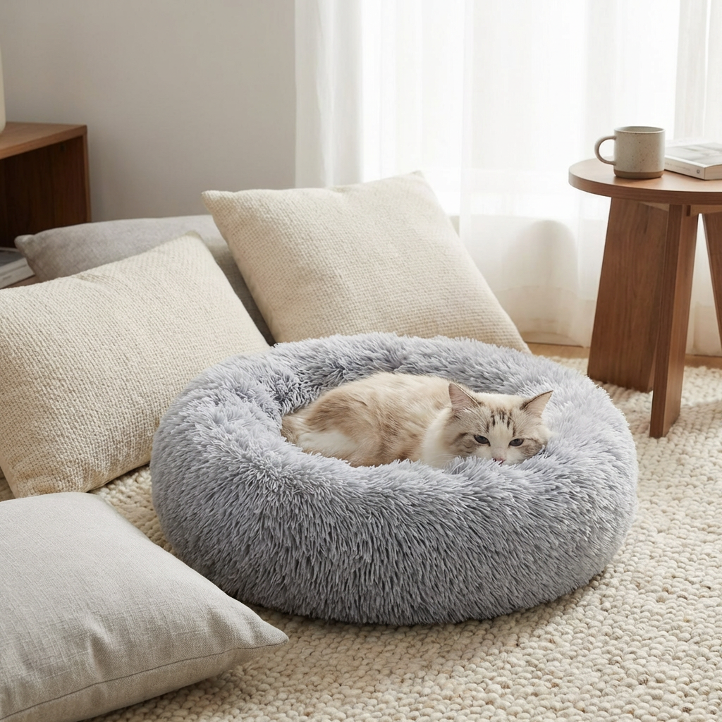 LUNA – Cozy Calming Cat Bed