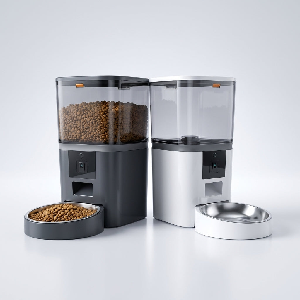 SmartFeed Cam – Automatic Pet Feeder with Camera