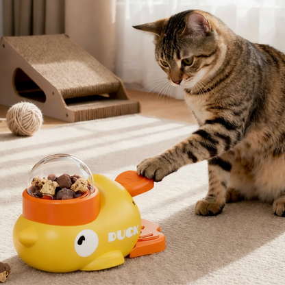 DUCKO – Interactive Treat Dispenser Toy for Dogs & Cats